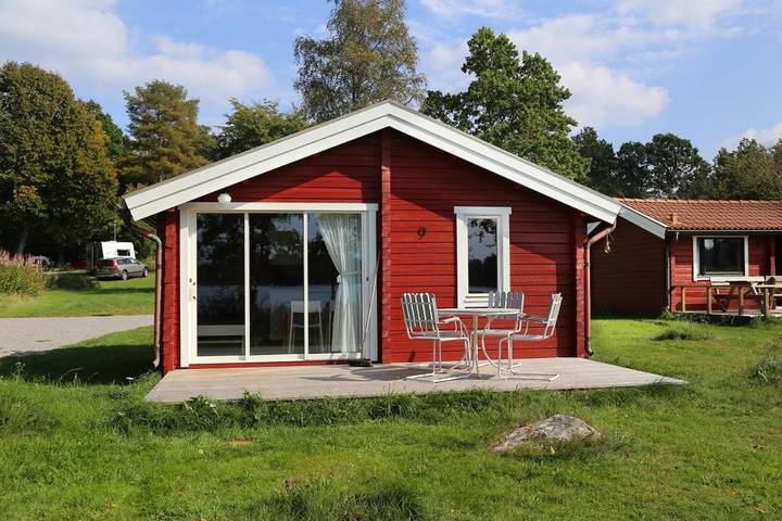 Bungalow für 4 Personen, mit Ausblick und Garten sowie Seeblick und Terrasse in Südschweden - 3
