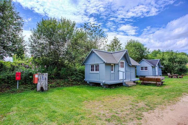 Camping für 4 Personen, mit Seeblick und Sauna, mit Haustier - 1