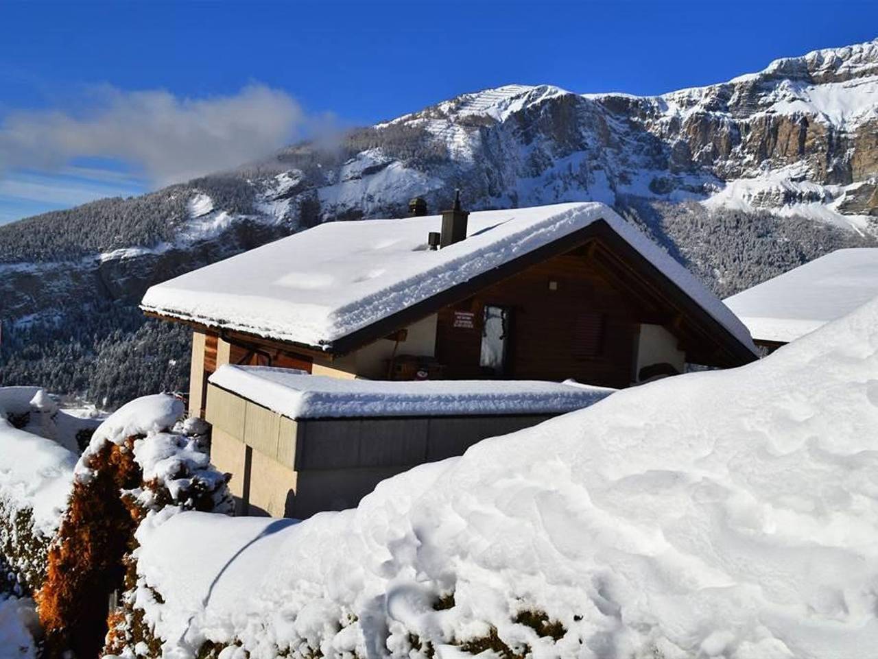 Ganze Ferienwohnung, Abendstern 2 # - 2-Bettwohnung, Dusche, Wc in Albinen, Leukerbad & Umgebung