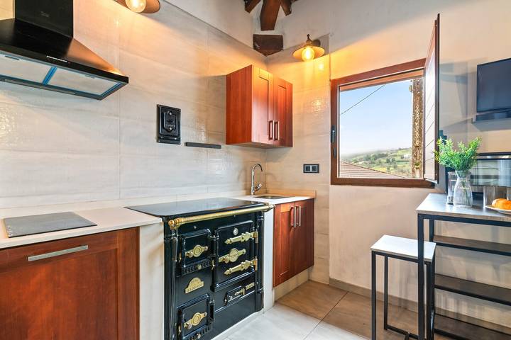 Ganze Wohnung, Apartment 'La Manzana' – Minihaus in Villamarín de Candamo in Candamo, Costa Verde (Spanien)