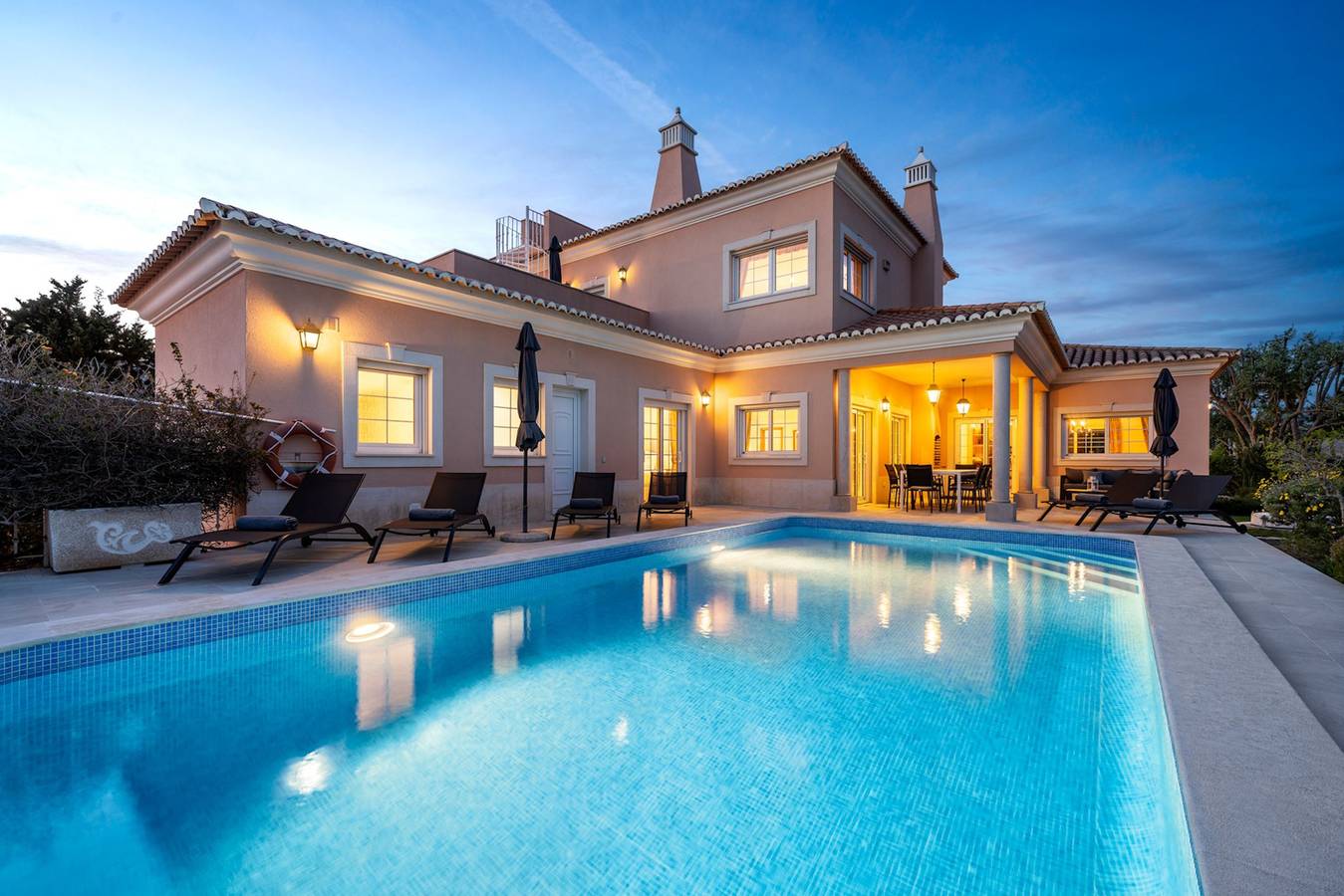 Villa para 15 pessoas com jardim in Quinta do Lago, Almancil