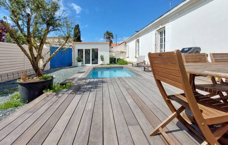 Ferienhaus für 10 Personen, mit Terrasse und Garten sowie Pool in La Rochelle - 2