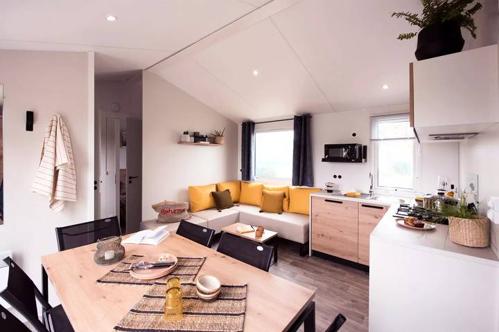 Camping pour 8 personnes, avec piscine et terrasse à Biscarrosse - 3