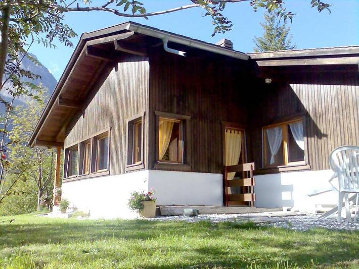 Gîte pour 6 personnes, avec Terrasse et Vue dans La Fouly