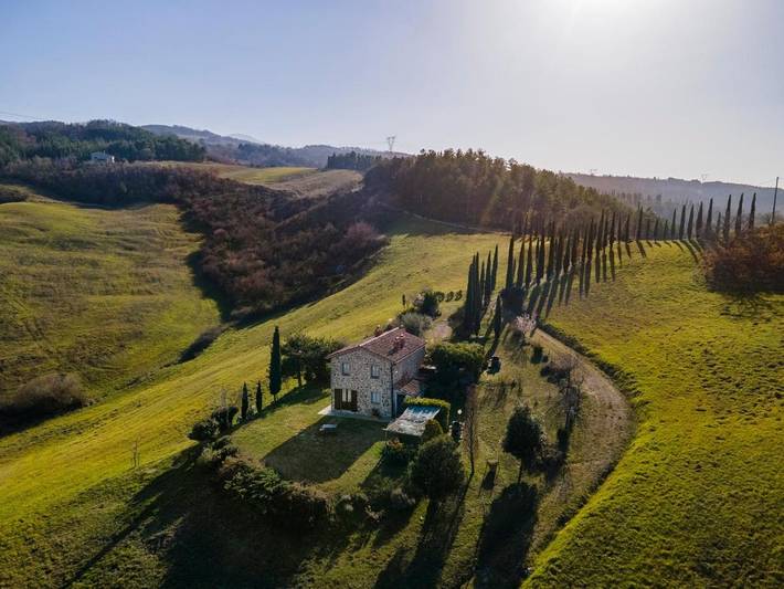 Gîte pour 3 personnes, avec jardin et vue, animaux acceptés à Campiglia d'Orcia - 3