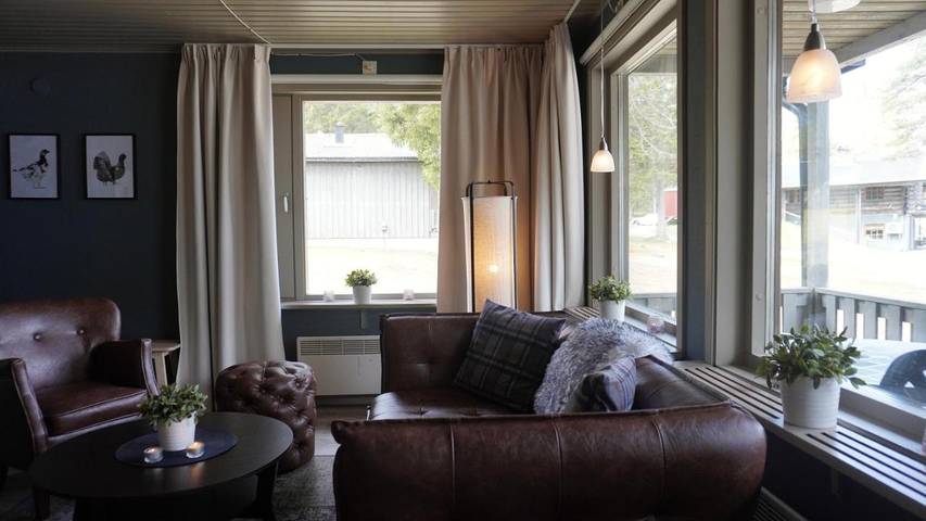 Gîte pour 4 personnes, avec vue ainsi que terrasse et vue sur le lac à Lulea - 3