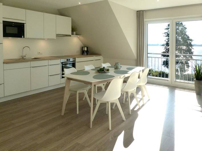 Ferienwohnung für 6 Personen, mit Garten und Terrasse sowie Seeblick und Sauna in Wittensee - 4