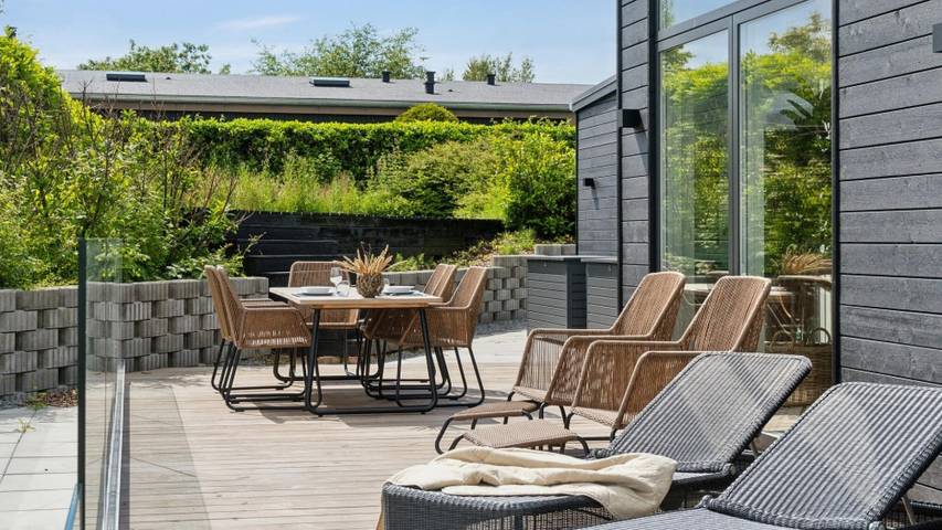 Ferienhaus für 6 Personen, mit Terrasse und Garten sowie Sauna in Dyngby Strand - 3