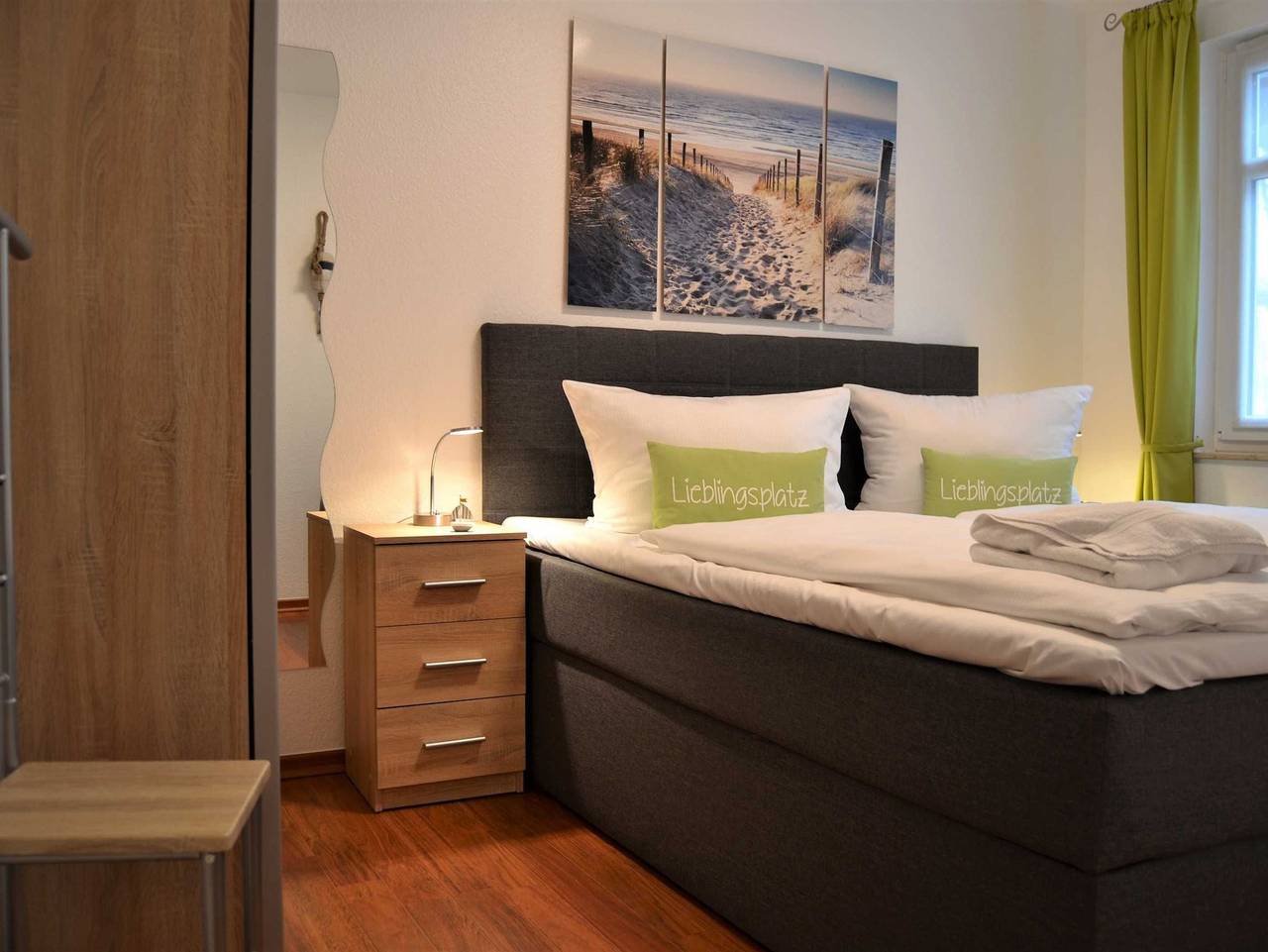 Ganze Ferienwohnung, Resid. Prorer Wiek App. 7, strandnah in Binz, mit Balkon in Ostseebad Binz, Binz