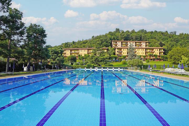 Vakantieappartement voor 4 personen, met uitzicht op het meer en balkon, kindvriendelijk in Manerba del Garda