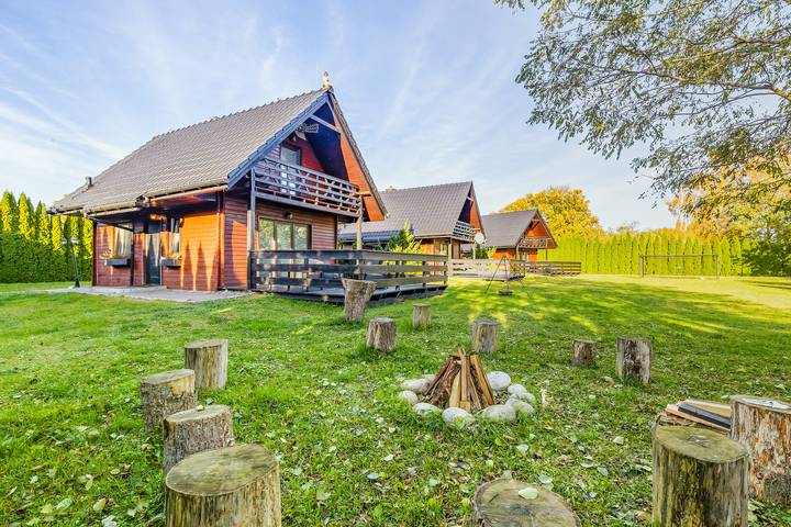 Ferienhaus für 6 Personen, mit Balkon und Terrasse sowie Garten in Swinemünde