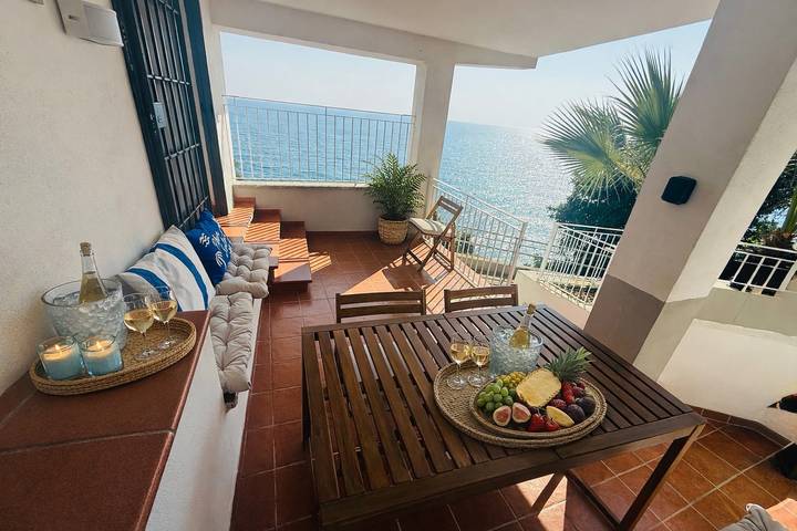 Maison de vacances pour 4 personnes, avec balcon et vue à Andora
