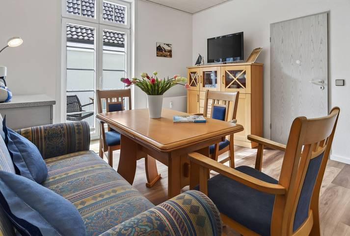 Ferienwohnung für 4 Personen, mit Balkon und Sauna auf Norderney