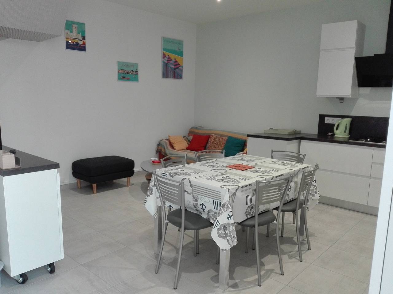 Charmantes Stadthaus mit Hof im Herzen von Les Sables-d'Olonne – Port & Strand in der Nähe in Les Sables-d'Olonne, Vendée