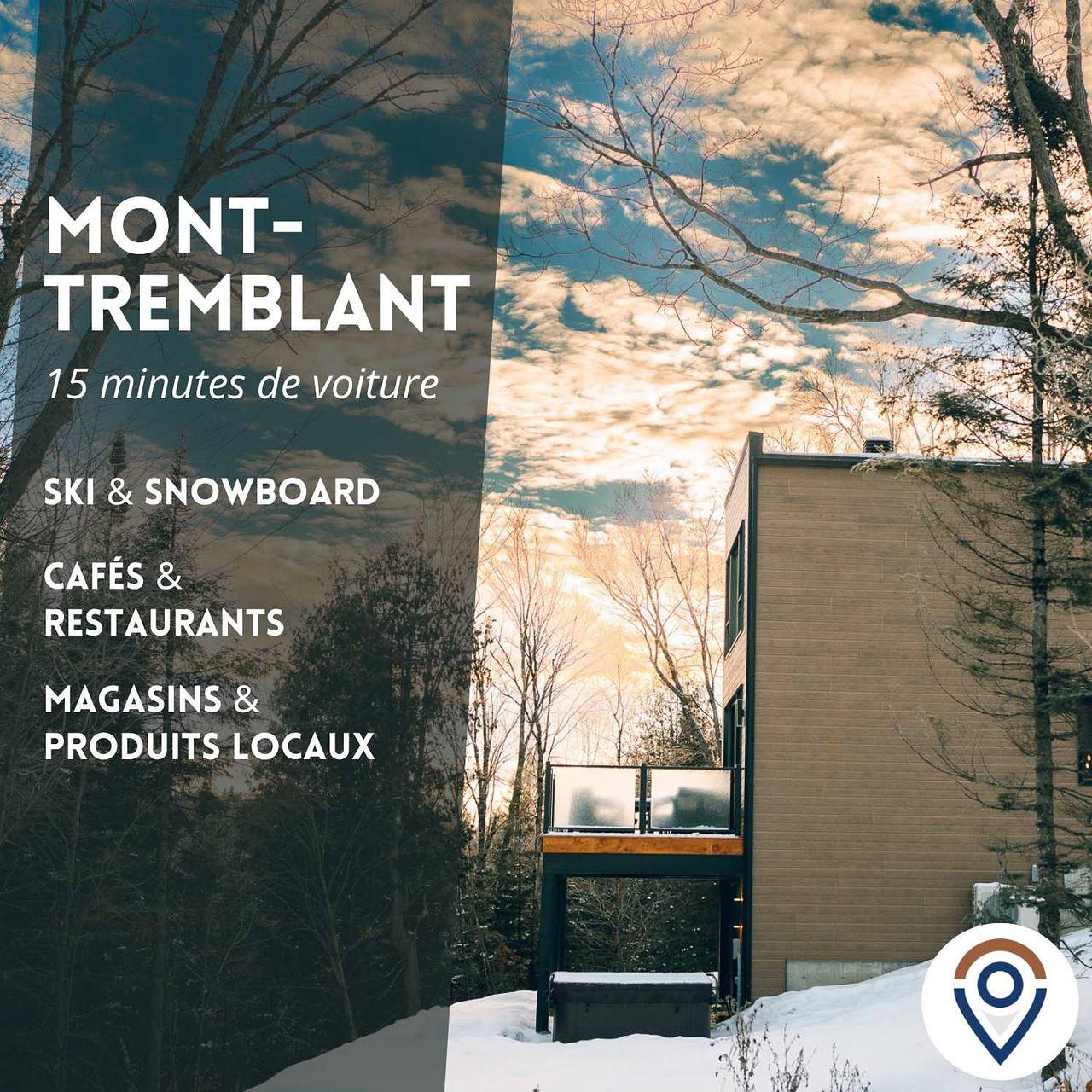 Y  ti de Tremblant - Spa   Forest Charm in La Conception, Quebec