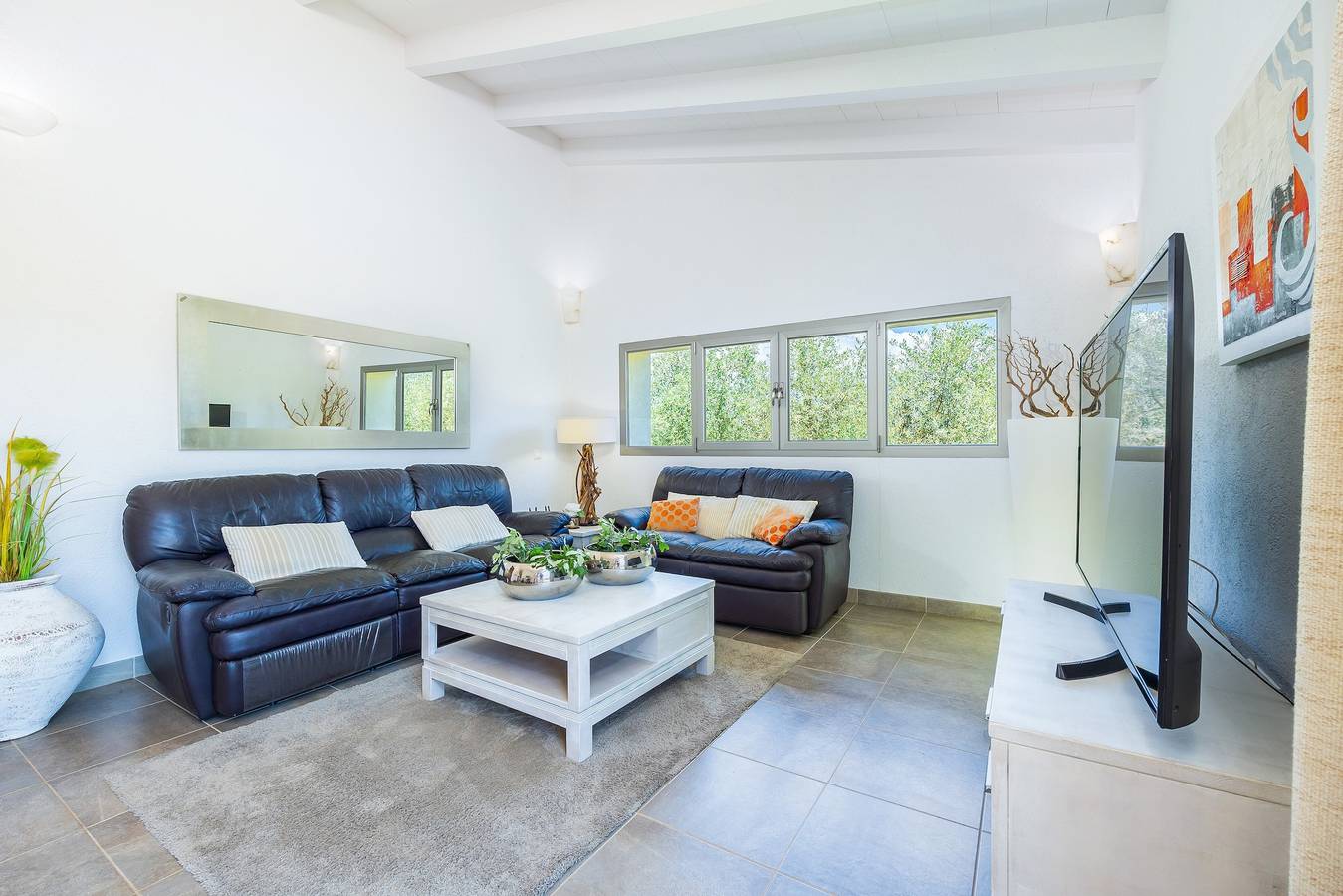 Landhuis 'Sa Finca' met bergzicht, wifi en airconditioning in Muro, Noord-Mallorca