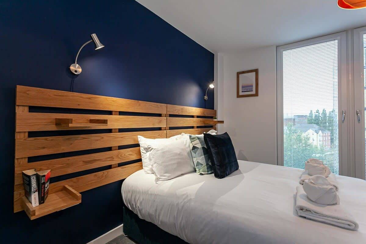 Appartement entier, Appartement de vacances pour 5 personnes avec jardin in Grand Manchester