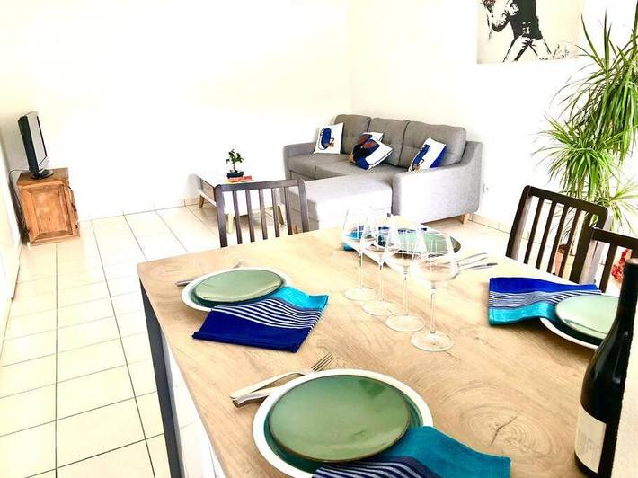 Gîte pour 4 personnes, avec piscine et balcon à Saint-Vincent-de-Tyrosse - 4