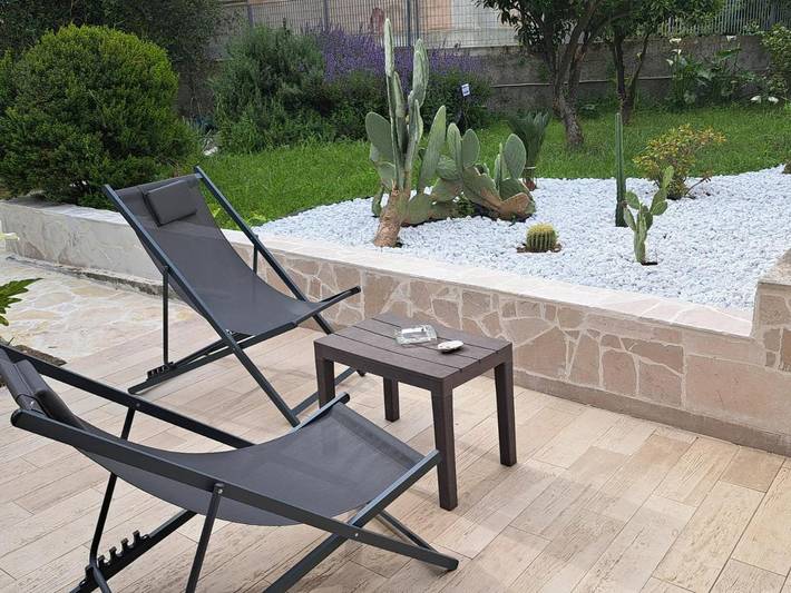 Villa pour 4 personnes, avec terrasse et jardin à Bari