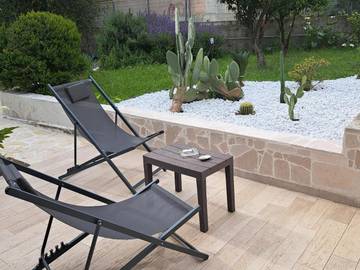 Villa pour 4 personnes, avec terrasse et jardin à Bari