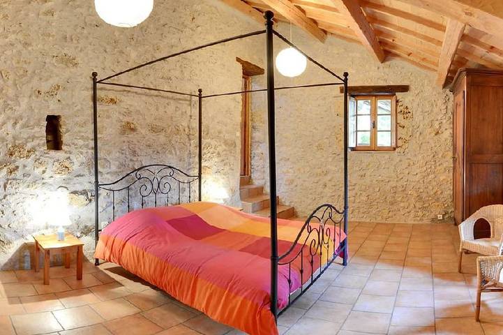 Charming cottage for 12 people - Wilderness + private pool in Thézac (Aquitanine), Quercy