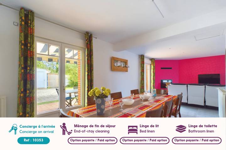 Location de vacances pour 9 personnes, avec terrasse et jardin à Brem-sur-Mer - 3