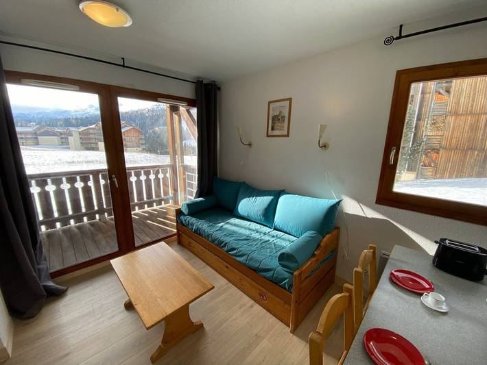 Chalet pour 4 personnes, animaux acceptés dans SuperDévoluy