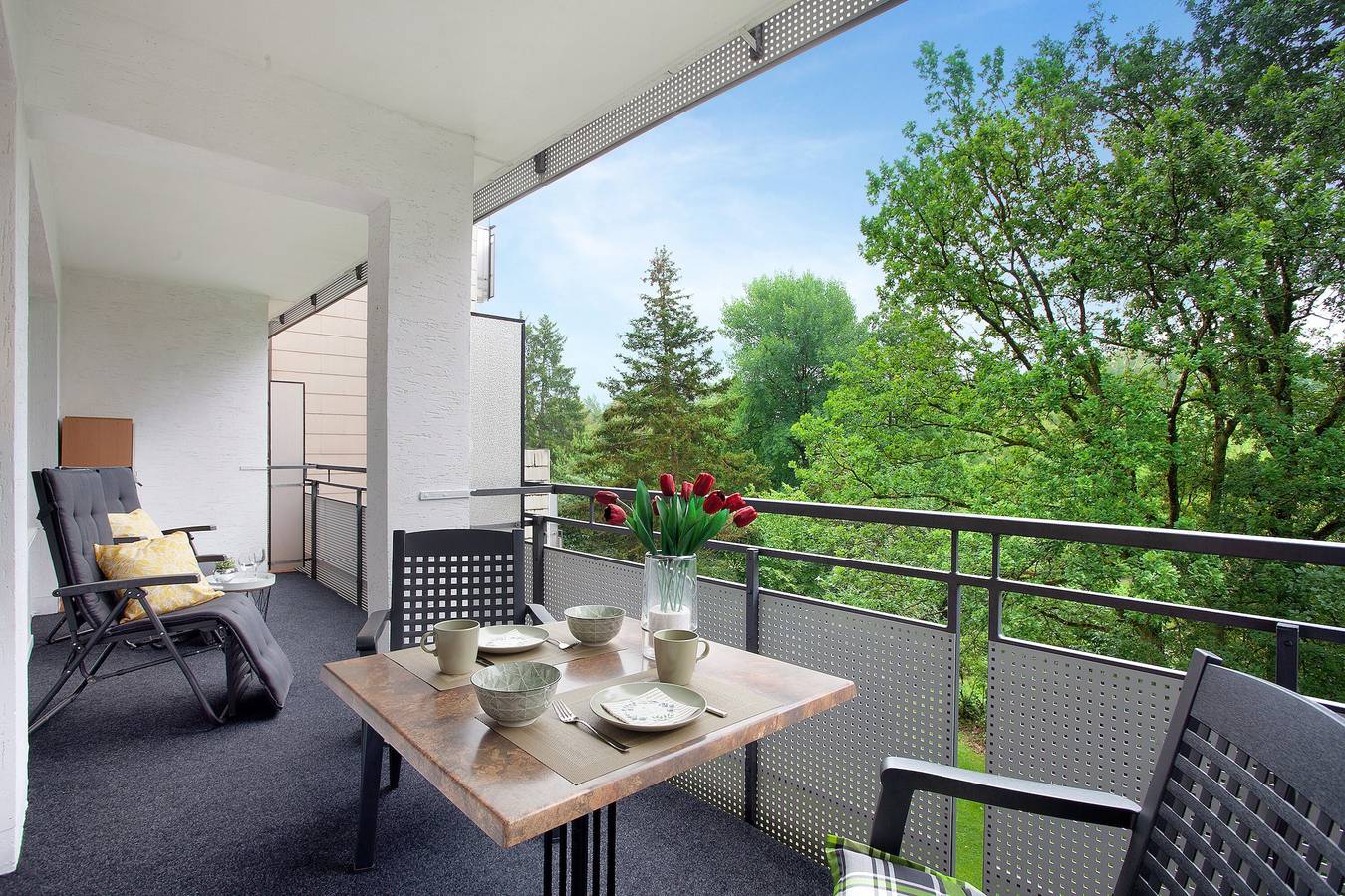 Ganze Wohnung, Ferienwohnung 'Rübezahl' mit Balkon und Wlan in Brilon, die Mittelgebirge