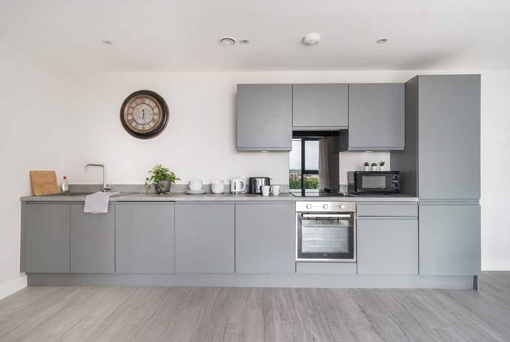 Apartamento entero, Bright & Spacious 3Bed Manchester Apartment w WiFi in Gran Mánchester