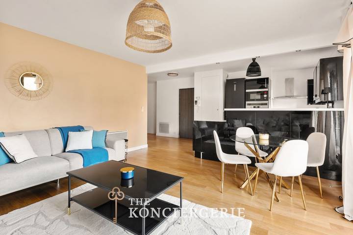Apartamento entero, Elegant appartement lumineux in Boulogne-Billancourt, Altos del Sena