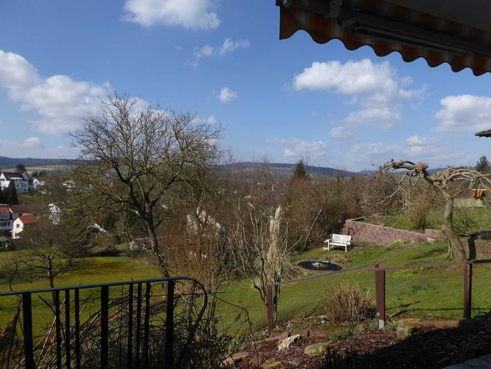 Ferienwohnung für 5 Personen, mit Garten und Ausblick sowie Terrasse in Main-Odenwald - 4