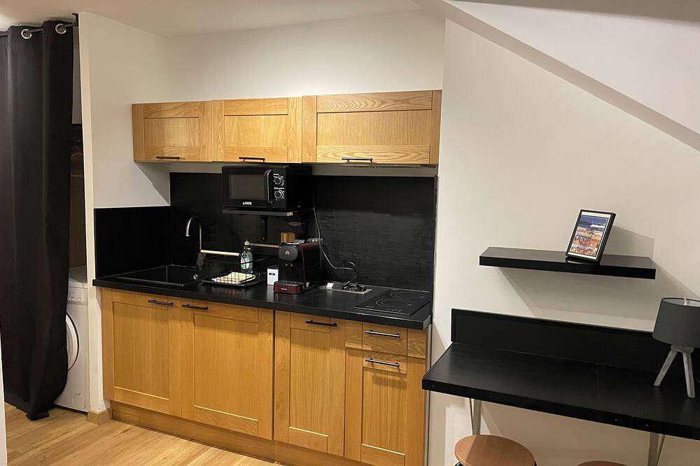 Appartement entier, Studio Neuf . proche du centre ville.vu montagne. in Barcelonnette, Val d’Allos