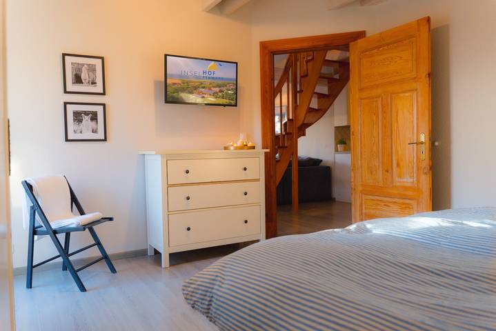 Ferienwohnung für 5 Personen, mit Sauna und Balkon in Westermarkelsdorf