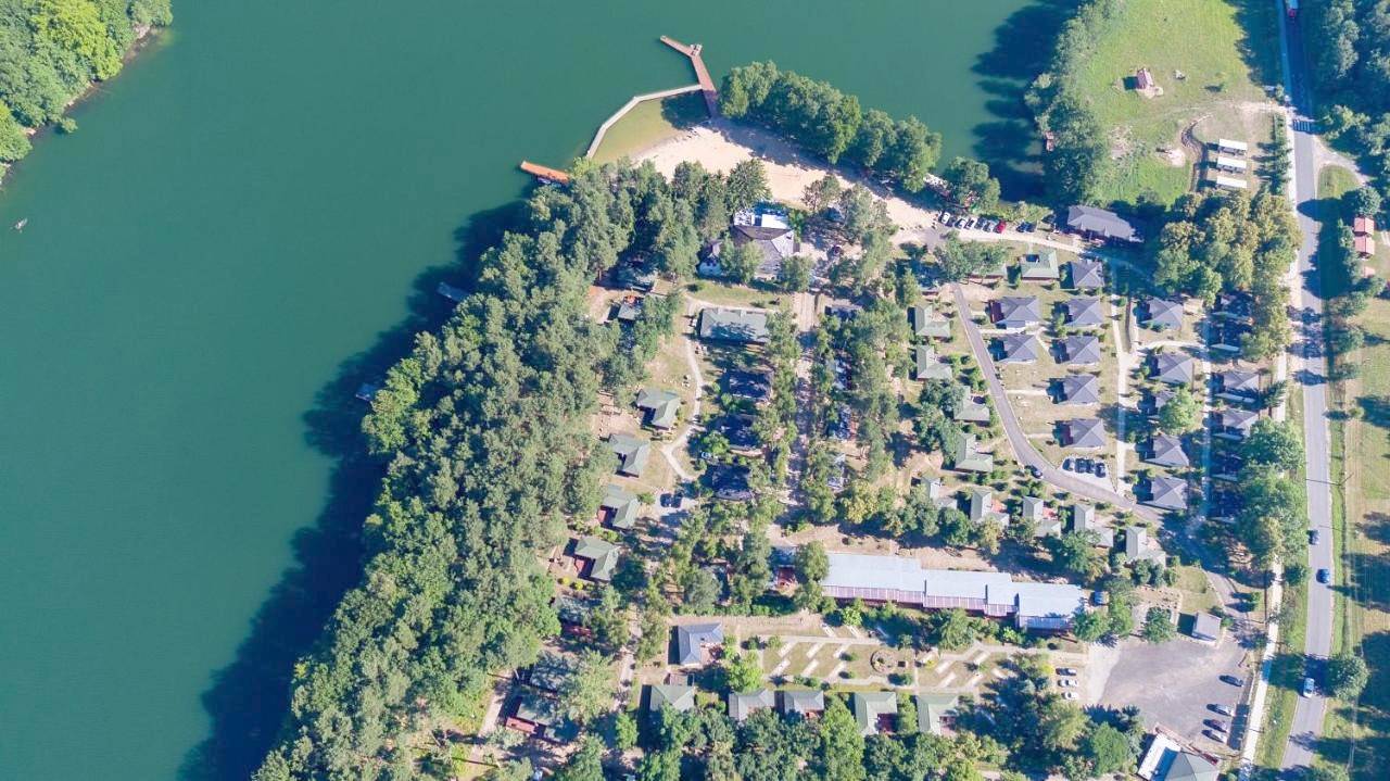 Lake Park Łagów in Łagów, Kreis Schwiebus