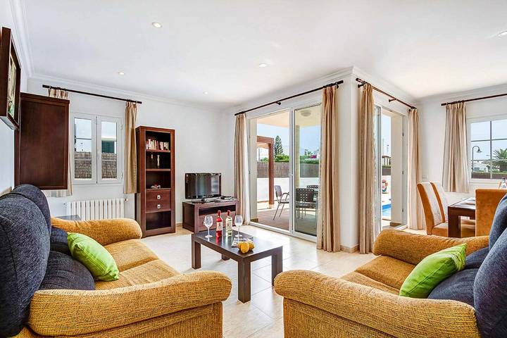 Location de vacances pour 8 personnes, avec terrasse à Binibeca - 4