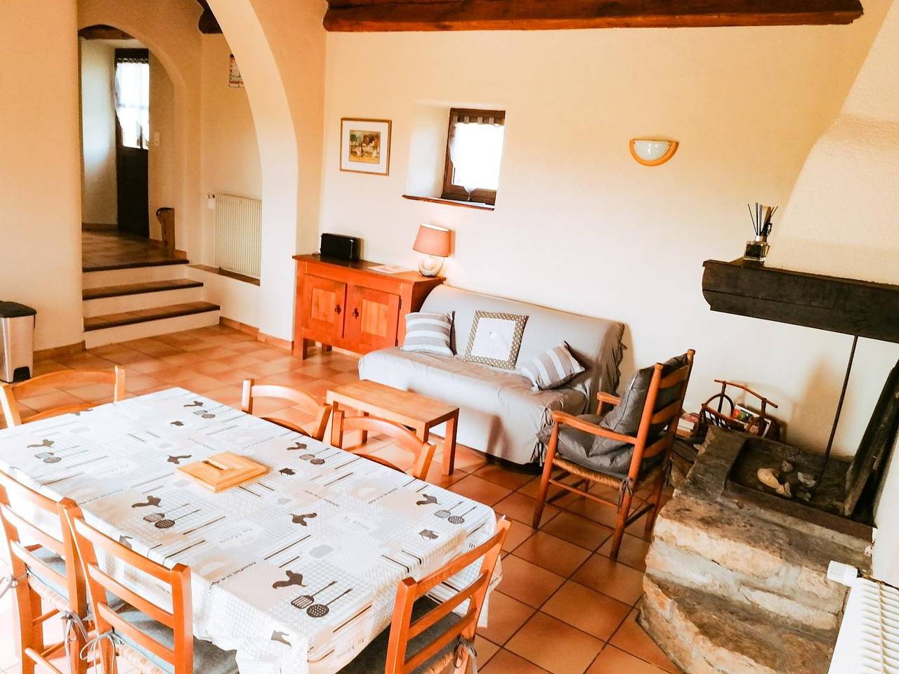 Maison 5 personnes à Villeneuve in Vebron, Cévennes