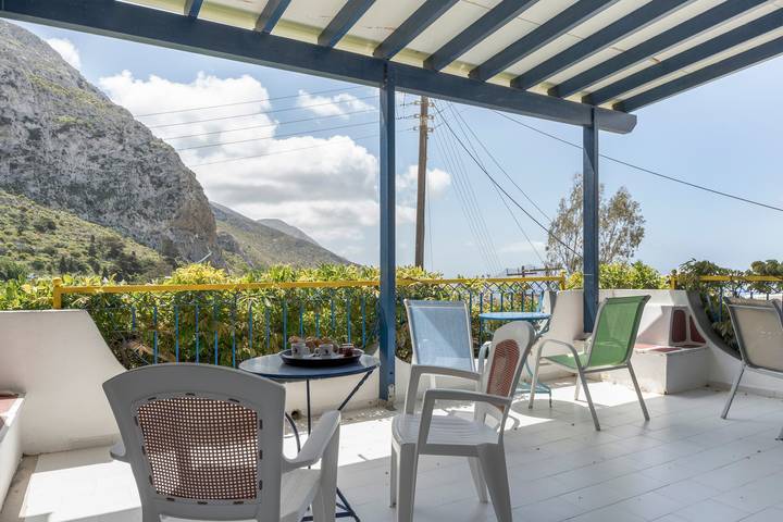 Gîte pour 2 personnes, avec balcon dans Amorgos