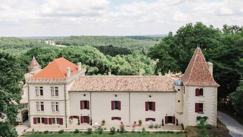 Cottage pour 2 personnes, avec terrasse ainsi que vue et jardin à Saint-Philippe-d'Aiguille