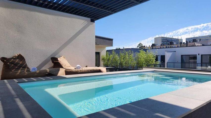 Apartamento de vacaciones para 8 personas, con terraza y piscina - 1