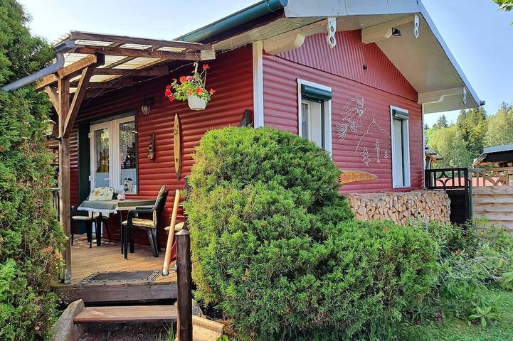 Ferienwohnung für 3 Personen, mit Terrasse und Garten
