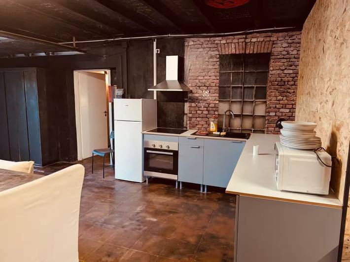 Maison de vacances pour 3 personnes, avec Jardin