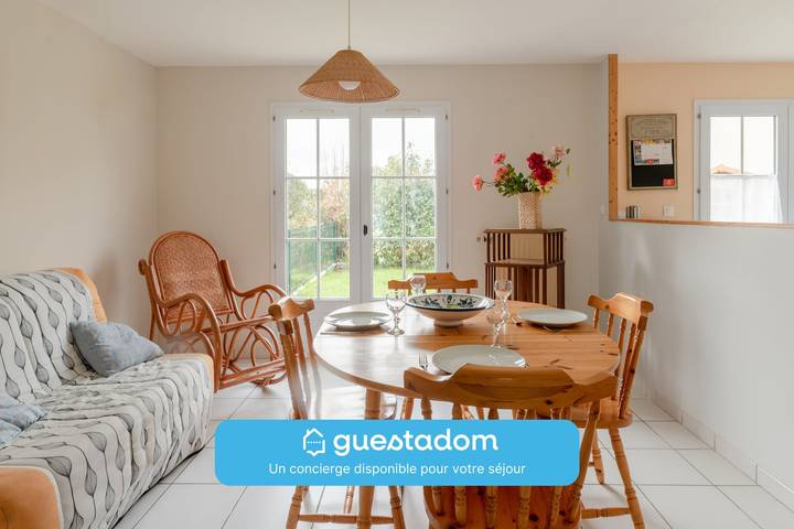 Ferienhaus für 8 Personen, mit Garten, kinderfreundlich - 1