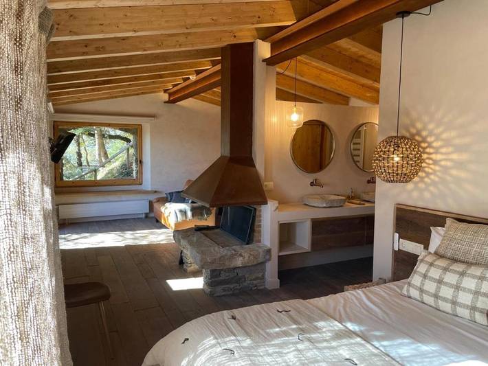 Hôtel pour 2 personnes, avec jardin ainsi que piscine et vue à Rupit i Pruit - 4