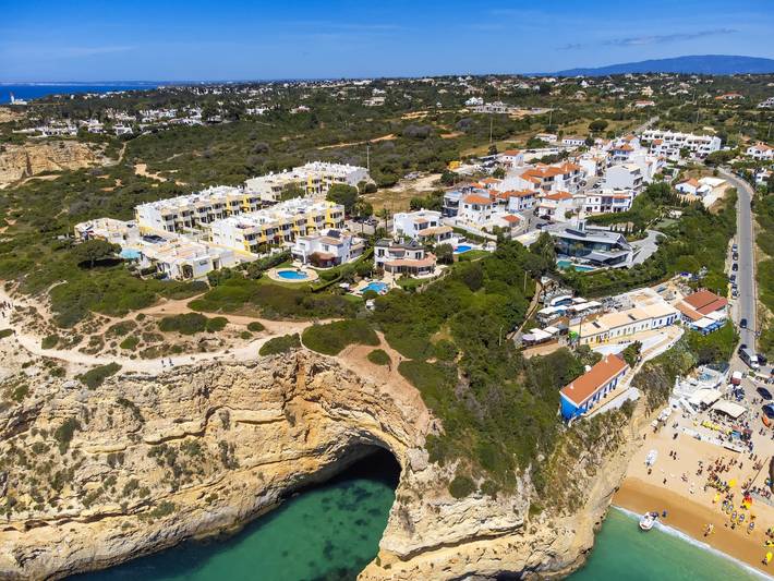 Casa móvel para 4 pessoas com piscina in Benagil, Distrito de Faro