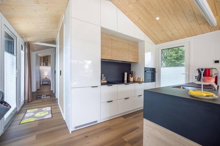 Ganze Ferienwohnung, Tiny Home „Auszeit“ mit Bergblick, Wlan und Klimaanlage in Scheidegg, Bayerisch Schwaben