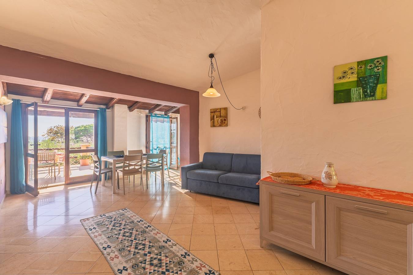 Casa Vacanze 'Stefano' con Vista Mare, Terrazza Privata e Wi-Fi in Baia Caddinas, Golfo Aranci