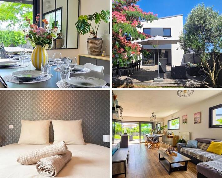 Casa de vacaciones para 8 personas, con jardín y terraza - 1