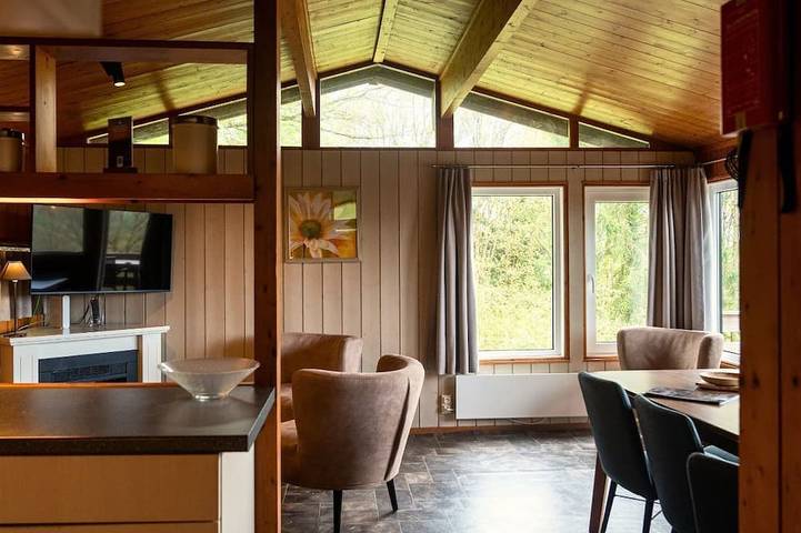 Chalet voor 5 personen, met zwembad en tuin, met huisdier - 1