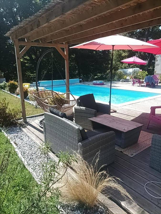 Location de vacances pour 10 personnes, avec Terrasse à Heugas