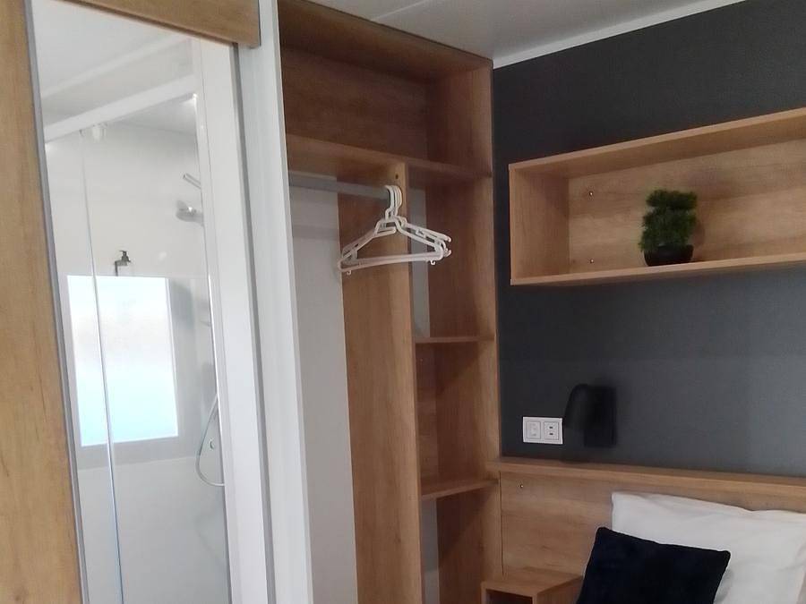 Camping Les Lodges du Lagon - Mobilhome 2 personas - 1 habitación - Confort in Calvisson, Region de Nimes